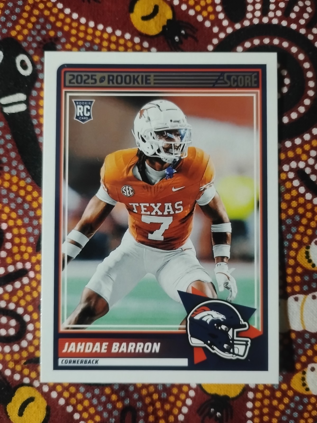 Jahdae Barron Panini Score #89 Base