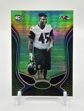 Jaylon Ferguson - 2019 Panini Certified RC No. 137 - Green Mirror /5 - Ravens