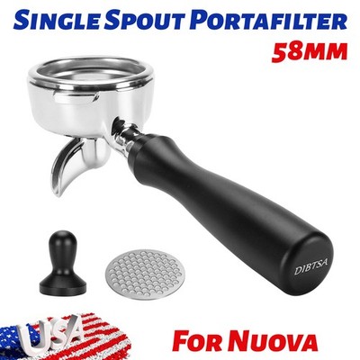 58mm Single Spout Portafilter For Nuova Simonelli Aurelia Appia Oscar Musica