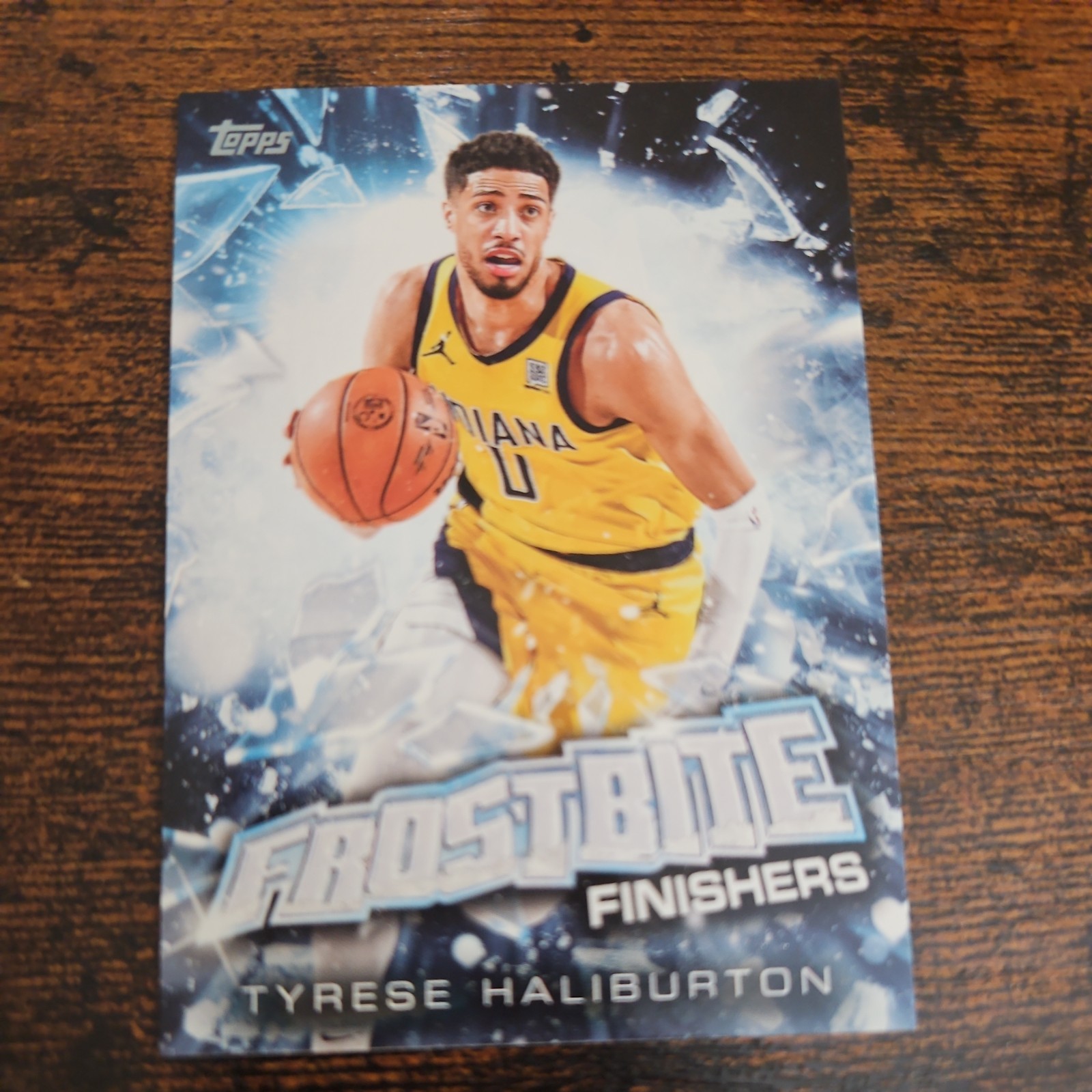 Tyrese Haliburton 2025 NBA Topps Holiday FROSTBITE FINISHERS CASE HIT!!!!