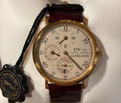 New In Box DANIEL STEIGER GENERATION 20 Jewels Mechanical Watch