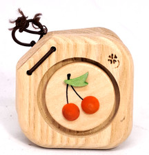 Wooden Castanet Finger Clacker Rhythm Percussion Flamenco Musical Instrument C3
