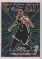 2022 Panini Prizm WNBA Fearless Green Prizm Diana Taurasi #7 0q5k
