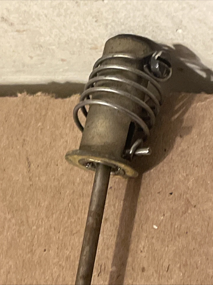 Antique Time Punch Clock Movement Connecting Rod Part International Simplex Era - Image 2 of 4