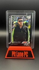 2025 Topps Chrome Formula 1 #144 Zhou Guanyu F1 75th Anniversary Refractor 21/75