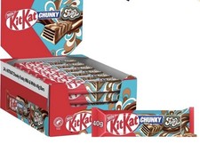 Kit Kat Chunky Funky Chocolate 24 x 40g Wafer Bar Milk White Mix.DATE 10/2026