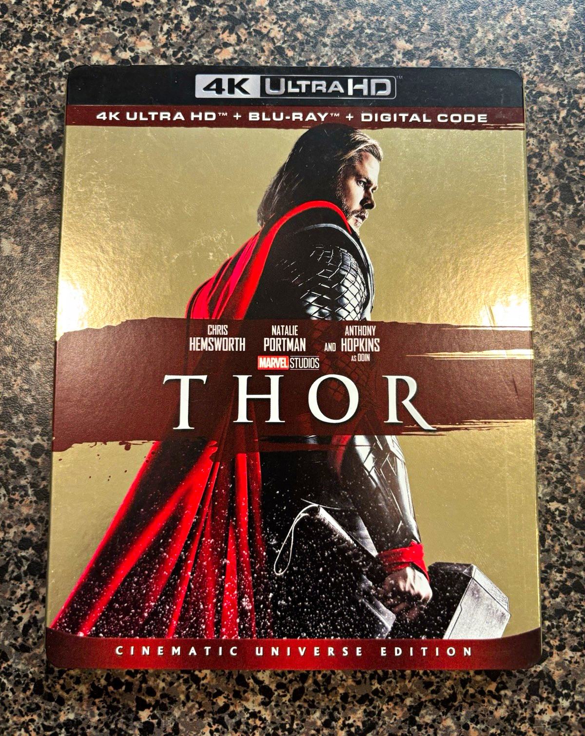 Thor 4K UHD Blu-ray Cinematic Universe SEALED w/ Slipcover