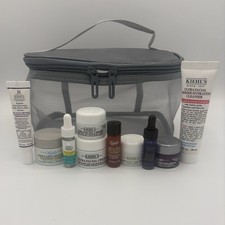 Kiehls 10pc Trail Set W Pouch New - Travel Sizes - New