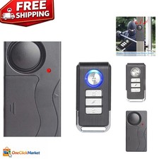 Ultra Loud Wireless Vibration Alarm - 110dB Anti-Theft Security Solution