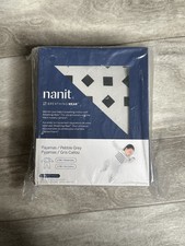 Nanit Breathing Wear Baby Pajamas in Pebble Grey Size 6-9 Months BRAND NEW