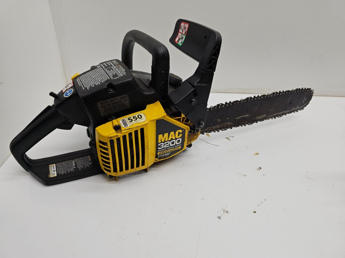 McCulloch MAC 3200 Chainsaw 32cc Gas Powered 14