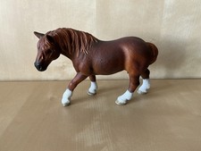 Schleich Repaint Percheron Stute Fuchs