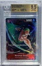 Roronoa Zoro Gift Collection 2023 ST01-013 One Piece Promotion Cards BGS 9.5