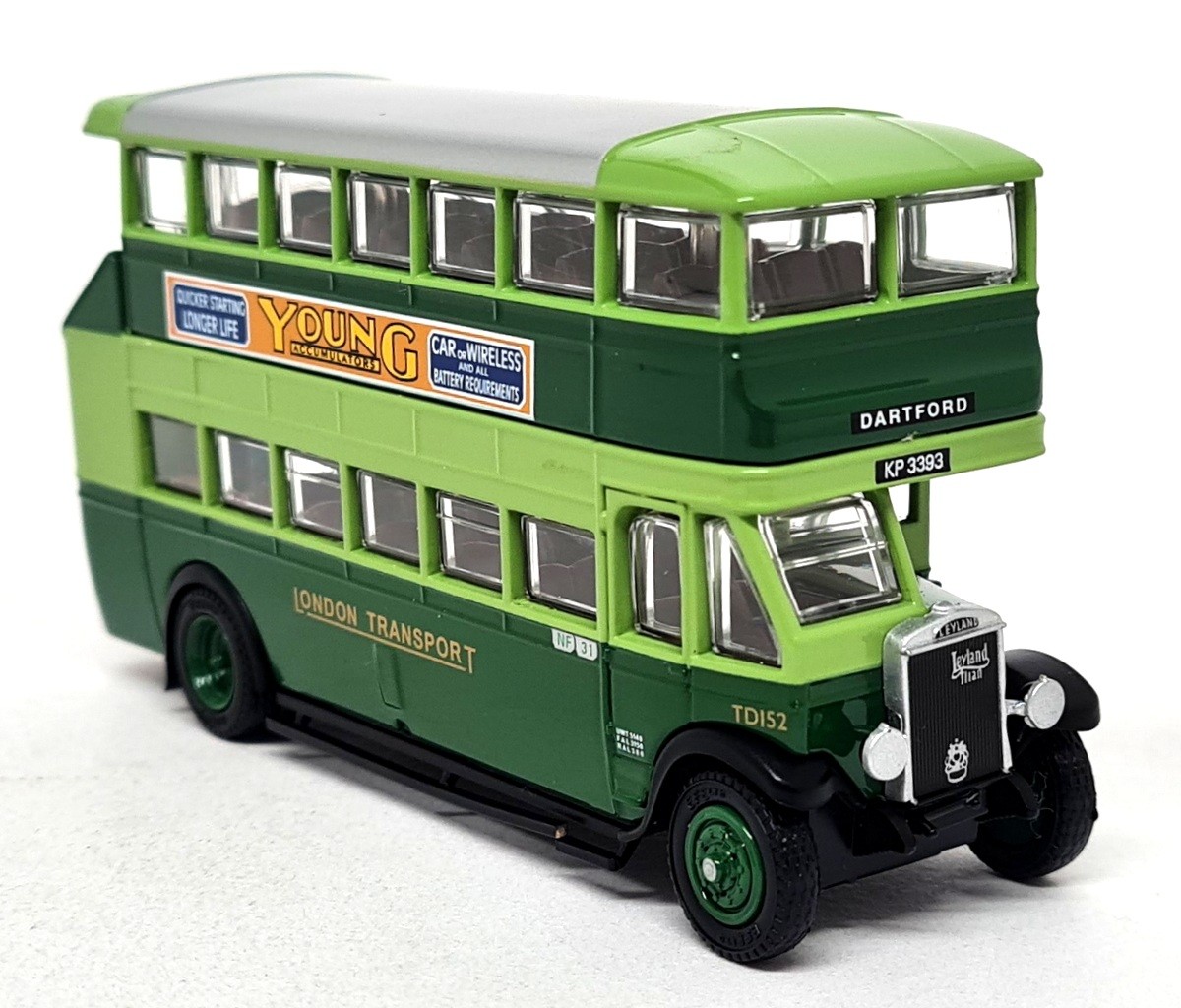 EFE 1/76 - Leyland TD1 Open Stairs London Transport 27209 Diecast Model Bus