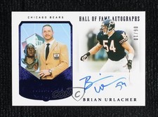 2021 Panini Flawless Hall of Fame Sapphire 6/10 Brian Urlacher #HFA-BUR Auto HOF
