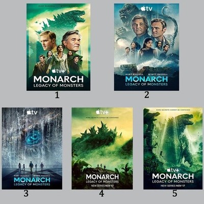 Monarch Legacy of Monsters Official MonsterVerse TV Series Key Art Poster