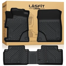 LASFIT Floor Mats for Acura ILX 2013-2022 All Weather 1st & 2nd Row Floor Liners