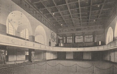 Postcard Munich University Large Auditorium from 1917 (A4661)