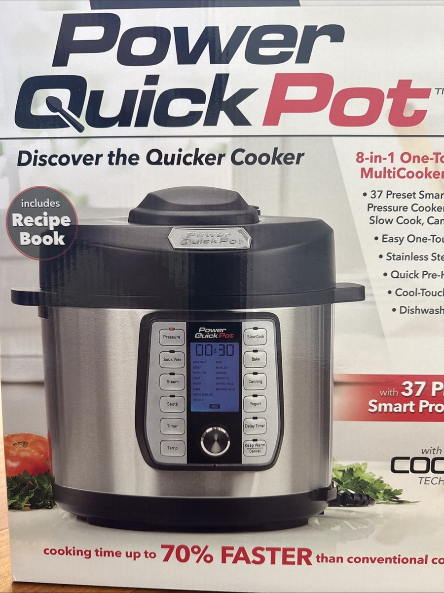 Multi Cooker Power Quick Pot 8qt Pressure Cookers Power Quick Pot