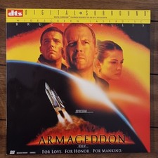 ARMAGEDDON DTS LASERDISC - RARE WIDESCREEN DTS