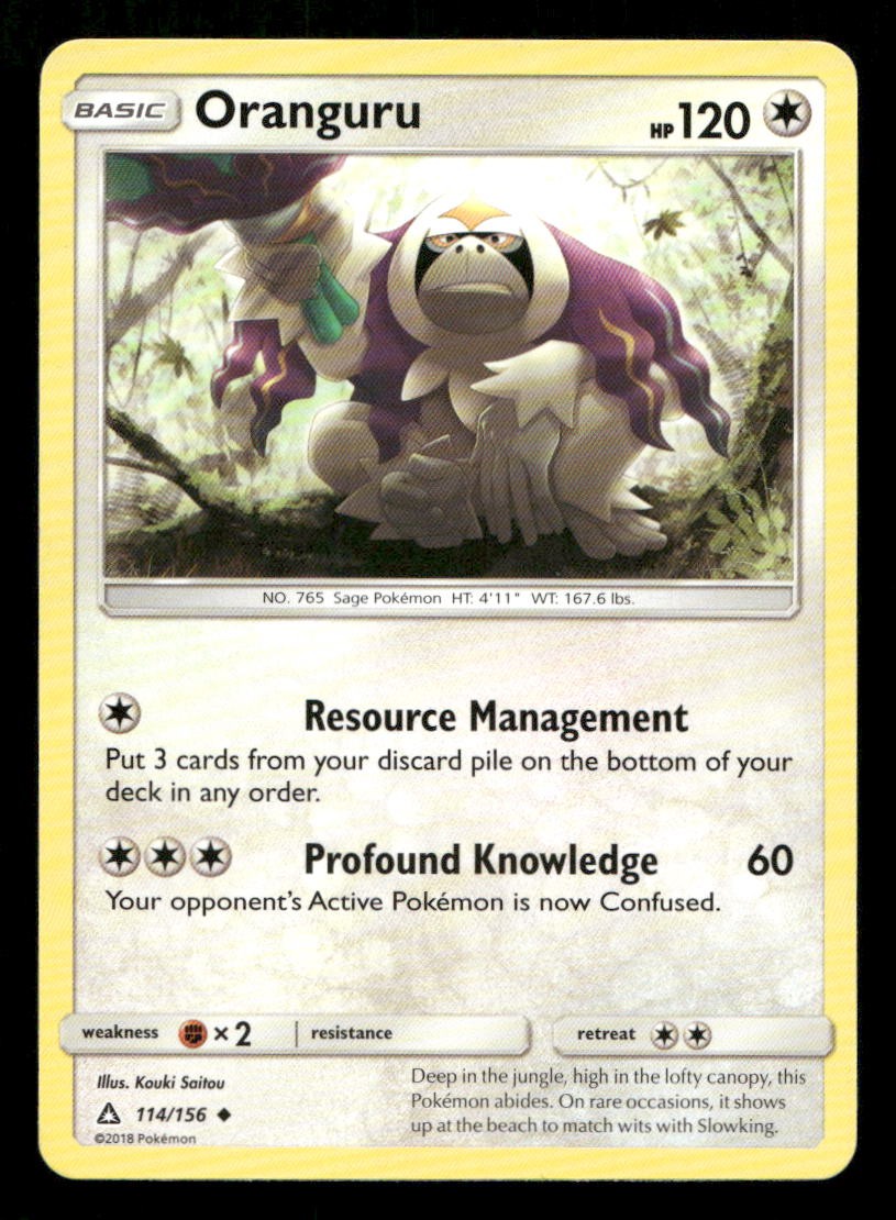 Oranguru 114/156 Ultra Prism LP Pokemon