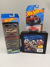 Hot Wheels 6 Car Case Bundle - Remote Adventures Truckssuvs With Humvee Hot Wheels 6 Car Case Bundle - Remote Adventures Truckssuvs With Humvee