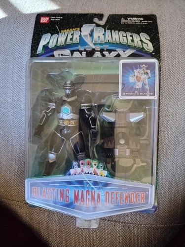 Vtg 1999 Mighty Morphin Power Rangers Lost Galaxy Blasting Magna Defender JD 90s