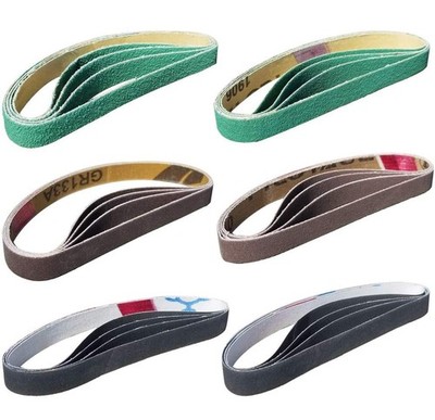 24 Pieces Replacement Sharpening Belt Kit for Work Sharp Knife & Tool Sharpener