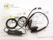 Jabra Biz 1500 USB Duo Wired Telephone Headset Black 1559-0159