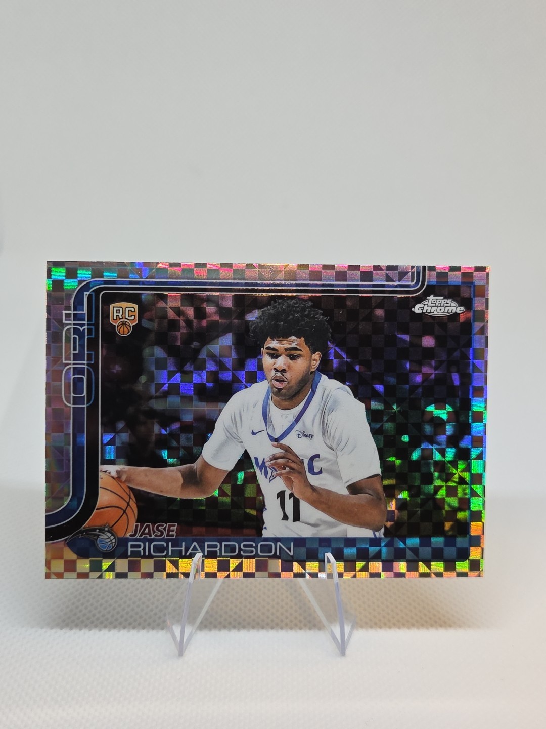 2025-26 Topps Chrome Jase Richardson #275 X-Fractor Rookie RC 