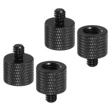 4Pcs 1/4 Male to 3/8 Female Tripod Nut Camera Mount Screw1 20 mm
