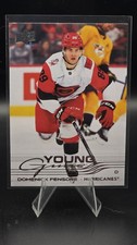 25-26 2025-26 Upper Deck 2 Domenick Fensore ROOKIE Young Guns #495-Hurricanes