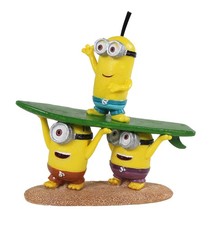 Penn-Plax Minions Officially Licensed Aquarium Ornament Beach Buddies Kevin,