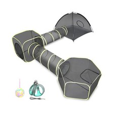 wilwolfer Outdoor Cat Enclosures for Indoor Cats- 5 in 1 Outdoor Cat Tent wit...