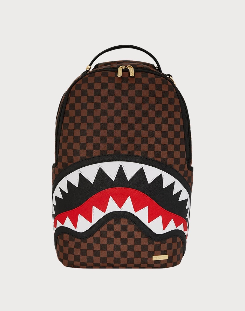 Sprayground Sawtooth Sharks In Paris Backpack🔥New Black Bookbag