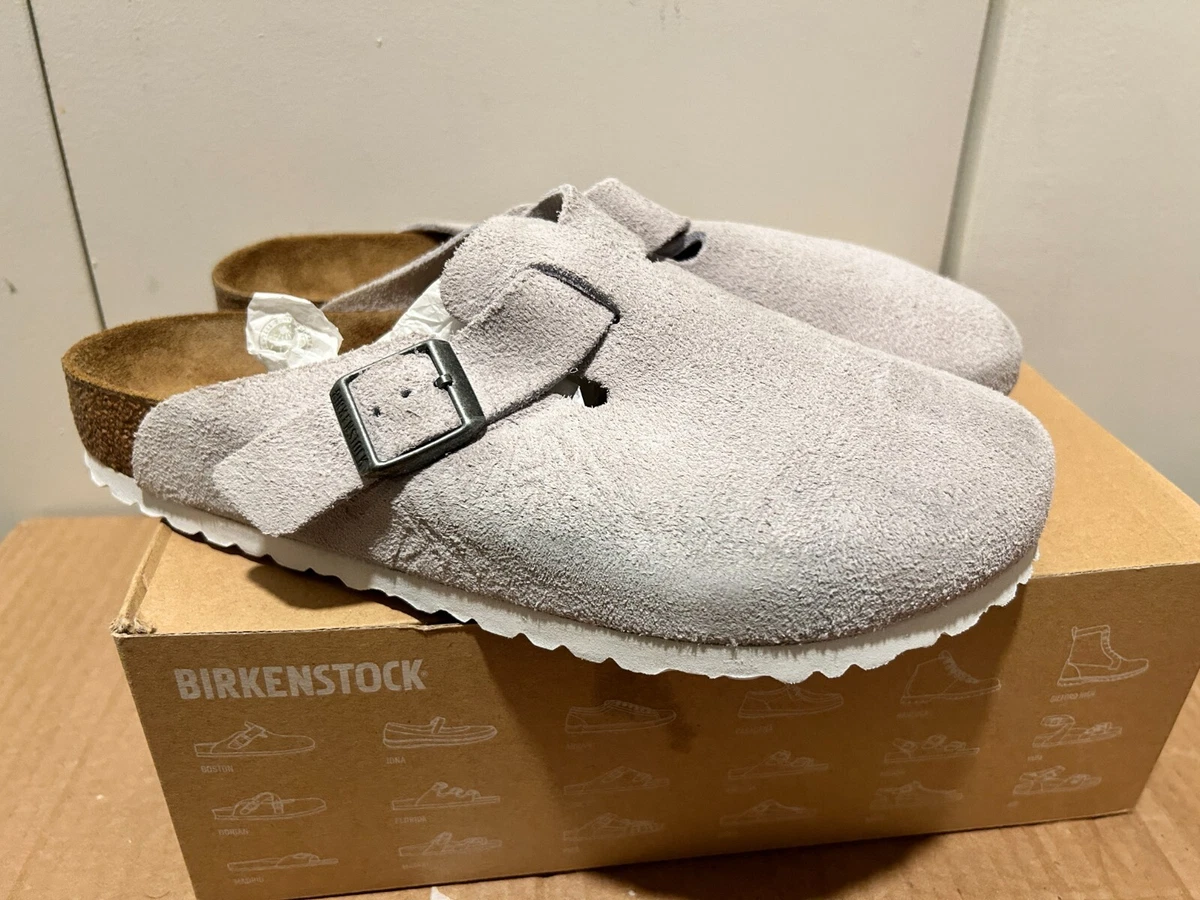 STUSSY & BIRKENSTOCK BOSTON CLOG Bone -2021 | eBay