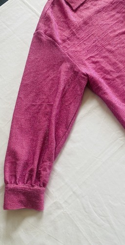 PRETTY LITTLE THING Women's Pink Glitter Party Cocktail T-Shirt Dress Size 6 - Picture 5 of 9