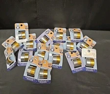 17pc Lot Of Artskills Washi Foil Tape Pack Of 2 Each 4.17ft Long Gold & Silver