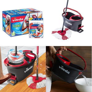 turbo spin mop bucket set