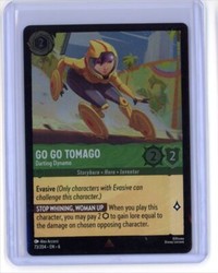 Disney Lorcana Go Go Tomago - Darting Dynamo 73/204 Azurite Sea Cold Foil Rare