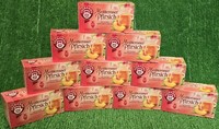 (59€/Kg) 10X Teekanne Mediterraner Pfirsich Süß Fruchtig FrüChtetee Versand 0€