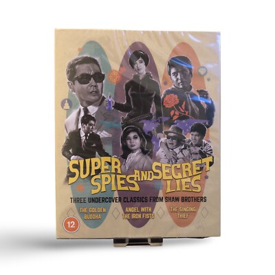 Eureka! SUPER SPIES AND SECRET LIES Blu-ray Slipcover Limited Edition Sealed