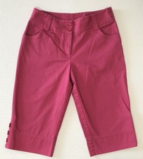 Rafaella Womens Shorts 10 Hot Pink Long Bermu...