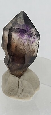 SMOKEY AMETHYST SEPTER FROM MADAGASCAR.. WOW  9.5 GRAMS