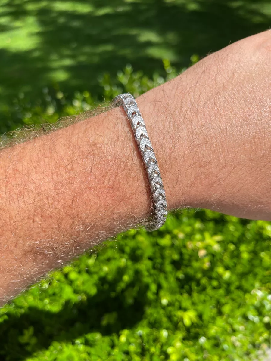 925 Sterling Silver Men's Bracelet