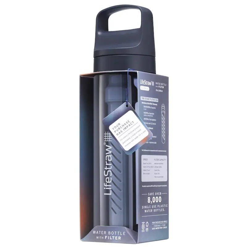 Paille LifeStraw Peak Solo, Transformer l'Eau Polluée en Potable