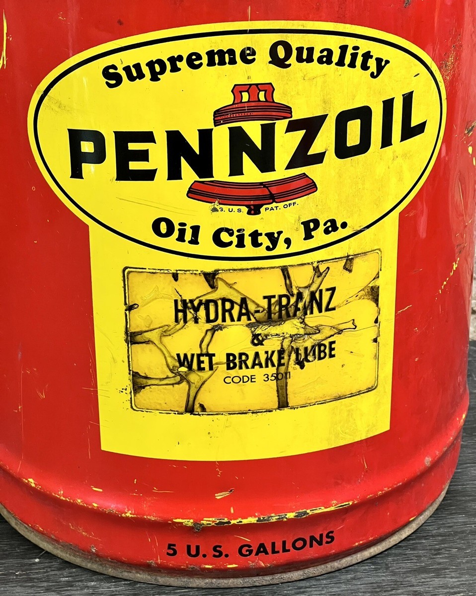 ビンテージ PENNZ OIL オイルドラム缶 61L ビンテージ PENNZ OIL オイルドラム缶 61L オイル缶 ドラム缶