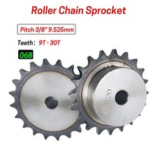  35 Chain Drive Sprocket Wheel 9 10-30Tooth Pitch 3/8" 9.525mm 06B Roller Chain