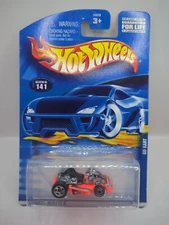 2001 Hot Wheels Collector #141 GO KART Orange w/Chrome 5 Spoke /MW Front Wheels