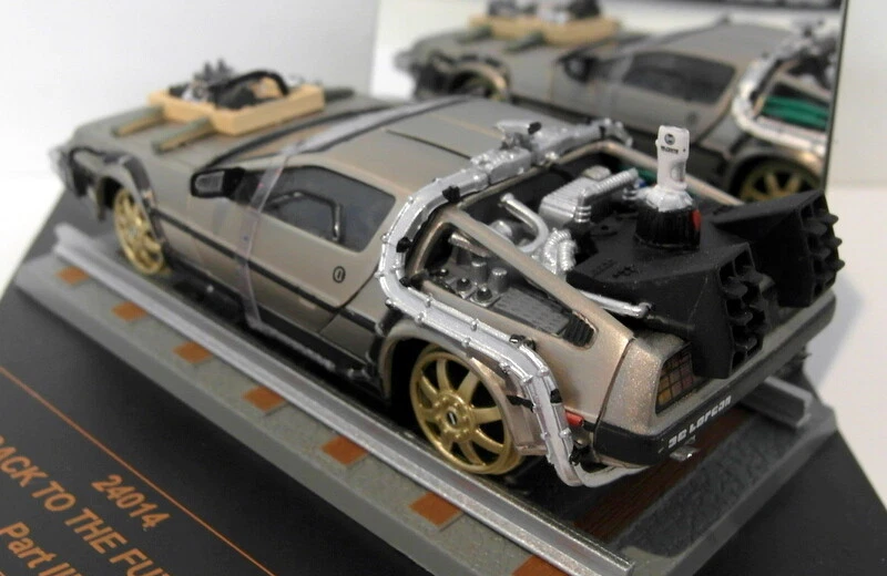 Vitesse 1/43 Scale 24014 - Back To The Future Part III Rail Road DeLorean - Image 2 of 4